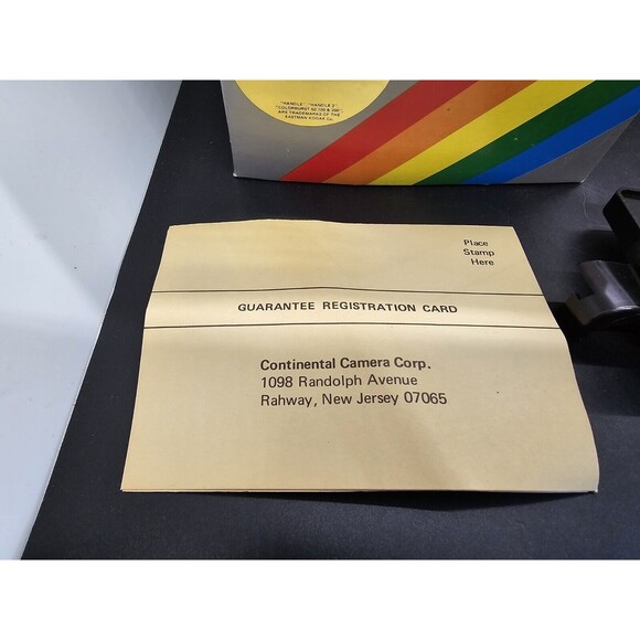 Continental Instaflash Model D Kodak Colorburst  50,100,200 Tested In Box - Picture 8 of 13